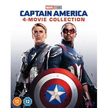Imagem de Marvel's Captain America 1-4 Collection BD [Blu-ray] [Region A & B & C]