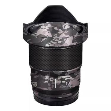 Imagem de Película para câmera protetor de lentes antirarranhões adesivo para Panasonic Lumix S 18 mm F1.8 18 1.8 (Camuflagem de campo)