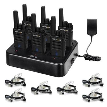Imagem de Walkie Talkies Retevis RT68H para adultos de longo alcance, pacote com