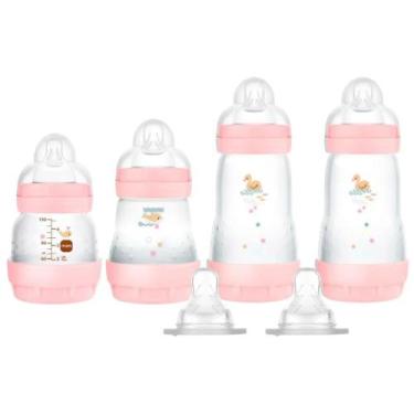 Imagem de Kit Mam Mamadeira Easy Start Rosa130 160 2x260ml