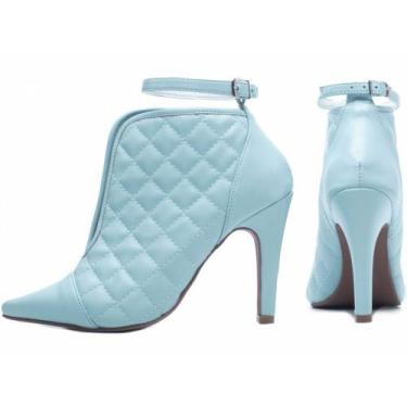 Imagem de Bota Bico Fino Feminina - Torricella,  35, Azul