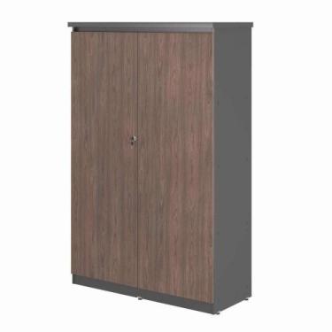 Imagem de Armario Alto 2 Portas Califórnia Freijo Preto - CASA H