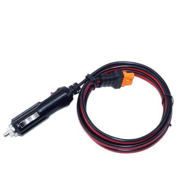 Imagem de iHaospace Cabo Carregador Automotivo 12V/24V Xt60I 4,9 Pés 14Awg Compatível Com Ecoflow Delta River Wave 2 Ac, Bluetti Eb55, Estação De Energia Solar Anker 757/767