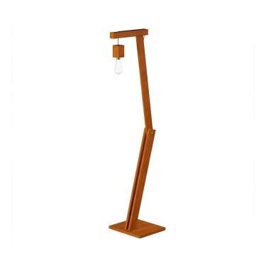 Imagem de Luminária De Chão Madeira Articulada Roma Nature