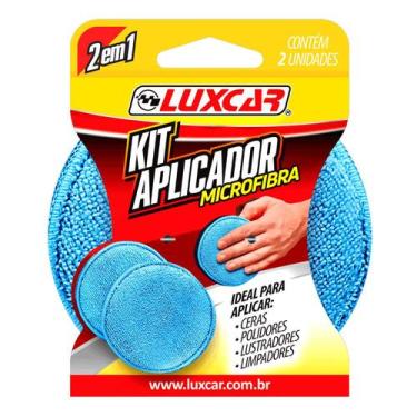 Imagem de Kit Aplicador Microfibra - Luxcar