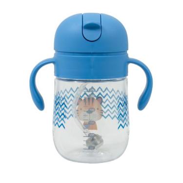 Imagem de Copo de Tritan com Canudo Tigre Térmico Infantil - CLINGO