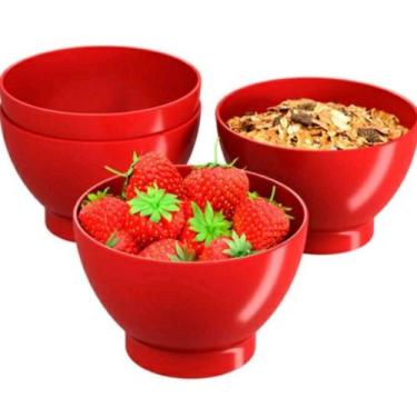 Imagem de Cumbuca Grande Bow 800ml para Caldos Kit com 5 Sortidos - Fortinjet