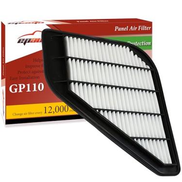 Imagem de EPAuto Substituição do filtro de ar do motor GP110 (CA10110) para Chevrolet/GMC/Saturn/Buick Enclave (2008-2017), Traverse (2009-2017), Acadia (2007-2016), Outlook (2007-2010)