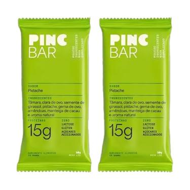 Imagem de Kit 2X: Barra de Proteína Pistache Sem Açúcar Pinc Bar 50g