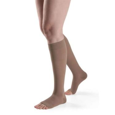 Imagem de Meia 3/4 Sigvaris Dynaven Basic - Aberta - 20-30 mmHg - Bege - G3, G3,