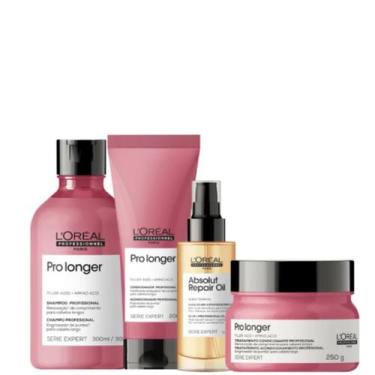 Imagem de Kit L'Oréal Professionnel Serie Expert Pro Longer + Absolut Repair Qua