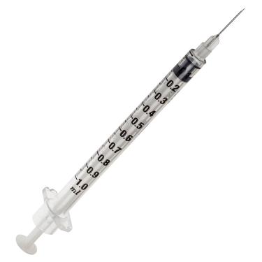 Imagem de Seringa Bd Solomed 1ml Com Agulha Para Alergia 13mm X 38mm