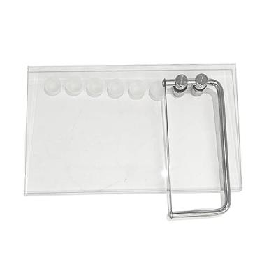 Imagem de Cutlery Mania Tábua de corte de queijo de vidro temperado com lâmina | Fatiador de queijo de aço inoxidável | Aderência de silicone antiderrapante | Cortador embutido para queijos duros e macios |