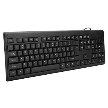 Imagem de Phefop Teclado Com Cabo USB Com Teclas de Placa Silenciosas do Ploss 104 para Facilitar a Compatibilidade