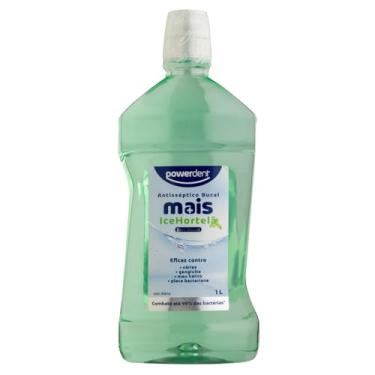 Imagem de ANTISSEPTICO BUCAL POWERDENT MAIS ICE HORTELÃ 1L ZERO ALCOOL