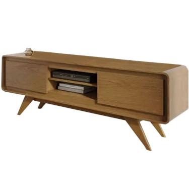 Imagem de Rack Channel 220cm para TV até 65 Polegadas 2 Portas Fabrimóveis Cor Nature