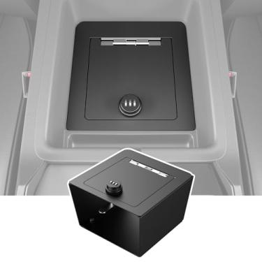 Imagem de SZYANG SAFECenter Console organizador seguro compatível com Honda Pilot 2023-2025 caixa de bloqueio console cofre central de substituição para 2023-2025 acessórios Honda Pilot 2023-2025