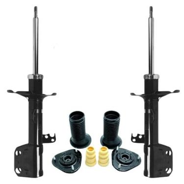 Imagem de 2 amortecedor Kayaba Dianteiro Direito+Esquerdo + Kit Batente Toyota C