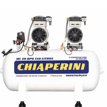 Imagem de Motocompressor Odontológico BPO 20 Pés 150L 220v Chiaperini