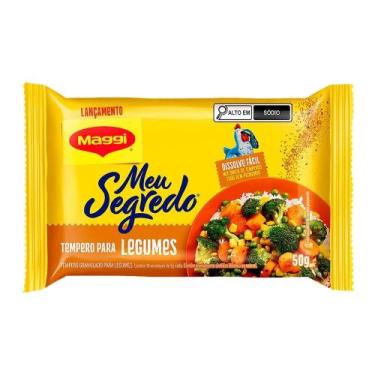 Imagem de Tempero Maggi Granulado Meu Segredo Legumes 5g - Embalagem com 10 Unid