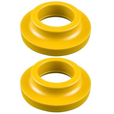 Imagem de Isoladores de mola helicoidal traseira aptos para Jeep Cherokee 2014-2019 KL Apto para Chrysler 2015-2017 200, isolador de mola de suspensão superior traseira substitui 68189493AB, 2 peças