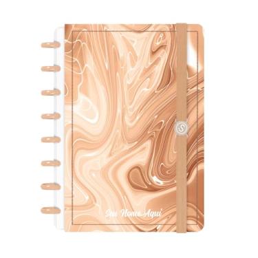 Imagem de Caderno de Disco Inteligente Personalizado Iscool P Lírico Abstrato Abyssal Flow Nude