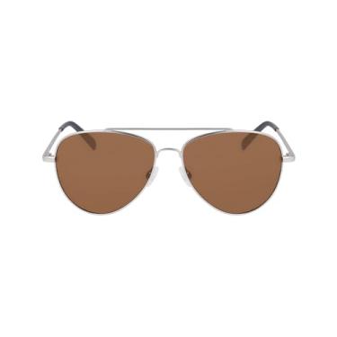 Imagem de Nautica Óculos de Sol Masculinos, mate silver, Tamanho Único