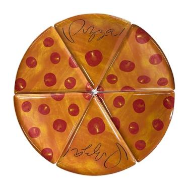 Imagem de Jogo de 6 Pratos para Pizza em Melamina D45,5Xa1Cm L Hermitage - Full Fit