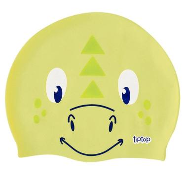 Imagem de Touca Natação Infantil Silicone Dino Sport Verde Tip Top-Masculino