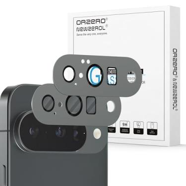 Imagem de Orzero (Pacote com 2) Protetor de lente de câmera compatível com Google Pixel 10 (não para modelo Pro/XL), Potector de Cámera Revestimento de Toque Sedoso Recortes de Câmera Precisos 9H Alta Definição