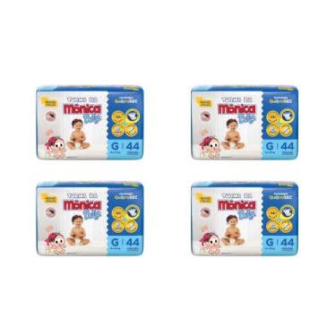 Imagem de Fralda Turma da Monica - TAM G - 176 unidades - Atacado Barato - Turma