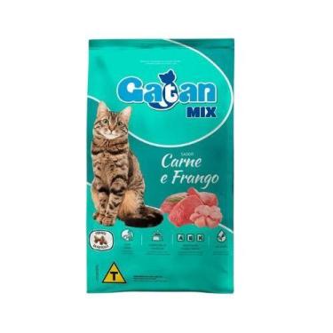 Imagem de Racao Gato Gatan Mix Carne e Frango 10,1 kg - Adimax