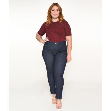 Imagem de Calça Feminina Jeans Plus Skinny Básica - Razon Jeans, 48