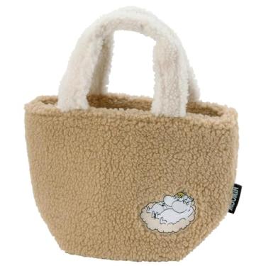 Imagem de Skater Tecido KOB1-A Boa, isolamento frio, lancheira, para potes de sopa, 9,3 x profundidade 4,5 x altura 15,5 cm (23,5 x 11,5 x 15,5 cm), tecido fofo, Moomin