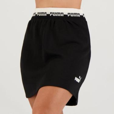 Imagem de Saia Puma Amplified TR Feminina Preta, G