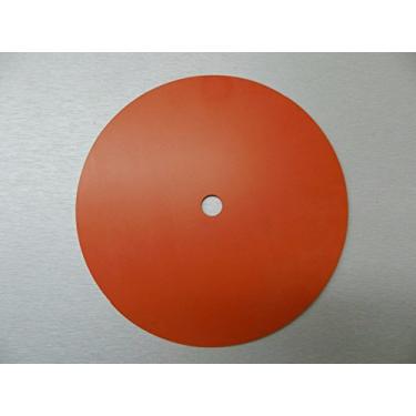 Imagem de Borracha de silicone 20.3 cm Round Casting Pad Vacuum Assist Jewelry with 2.5 cm Center Hole - Espessura: 1/20.3 cm