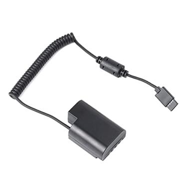 Imagem de SZRMCC Cabo de alimentação para câmera Panasonic DMC GH5 GH4 GH3 para DJI Ronin-S DC 12V saída para DMW DCC12 DC acoplador adaptador de bateria falsa