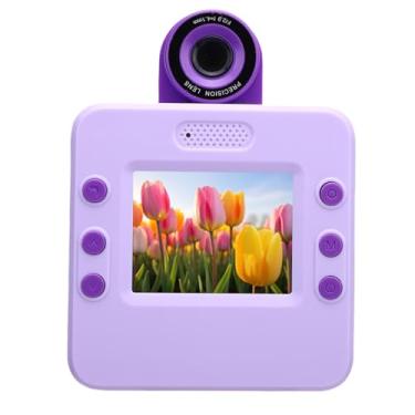 Imagem de Zopsc Câmera de Impressão Instantânea Com Tela de 2.4in, Foto de 24MP 1080p, Impressora Térmica para Crianças Criadores de Alunos, Presente de Selfie (Roxo)
