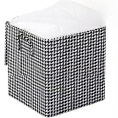 Imagem de 140L Caixa Armazenamento De Roupas Para Colcha Tamanho Grande Dobrável Cesta(3)