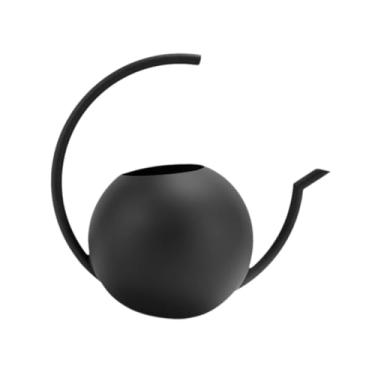 Imagem de IEUDNS Regador de bonsai, vaso de plantas, garrafa de aço inoxidável com alça ergonômica, jarro de água de 1 litro para escritório e áreas externas