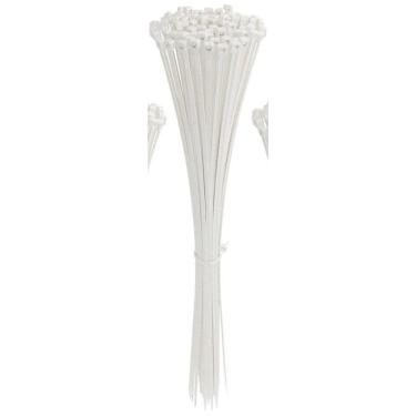 Imagem de Abraçadeira Nylon Enforca Gato 3,6X300Mm Branco Com 500 Un