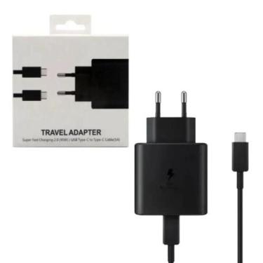 Imagem de Carregador Turbo 45W USBC Compatível com Samsung S20FE S21FE S22 S10 S