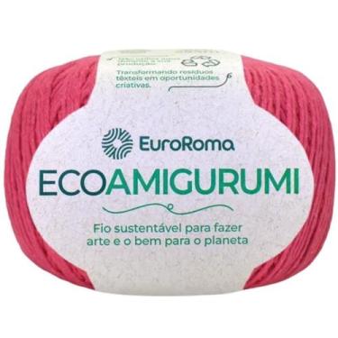 Imagem de Linha Ecoamigurumi Novelo 254 Metros 516TEX Euroroma Fio 8/7, 1070 Mel