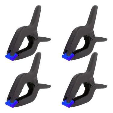 Imagem de Kit 4 Grampo Sargento Pinça 9 Polegadas Fundo Infinito Foto - Rayco