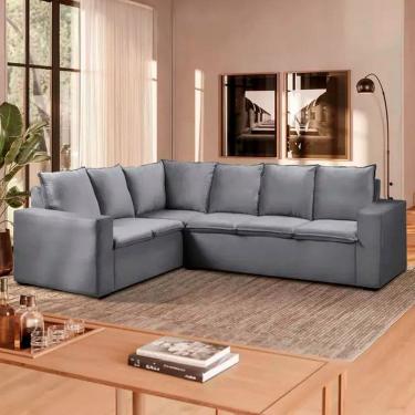 Imagem de Sofa de Canto 5 Lugares 265cm Melissa Takei