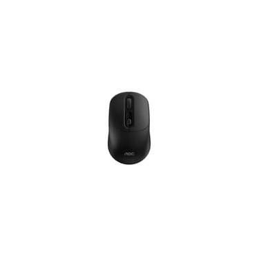 Imagem de Mouse Sem Fio AOC MS300, 800-1600 DPI, 4 Botões, Design Ergonômico, Preto - MS300 BK