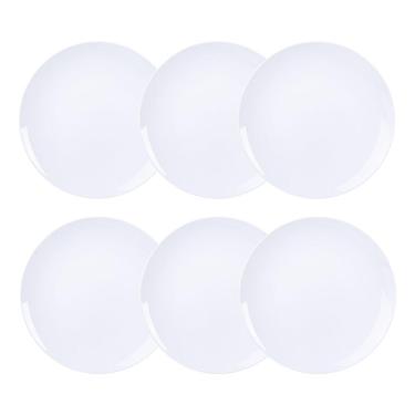 Imagem de Jogo 6 Pratos Rasos Sophia Em Porcelana 28 Cm Tramontina