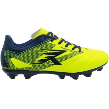 Imagem de Chuteira de Campo OXN Alcance Strike Masculina, 41, Amarelo claro