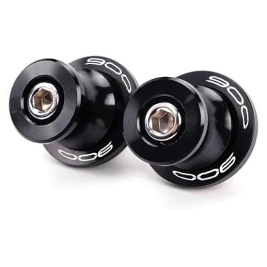 Imagem de BYYINGSUS Parafusos de suporte M8 de alumínio bobinas deslizantes acessórios de motocicleta compatíveis com Z650 Z800 Z900 2017-2024 (preto-900)