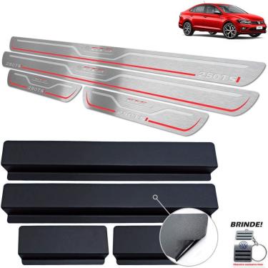 Imagem de Soleiras gravação em prata Baixo Relevo Virtus Gts 250 Tsi